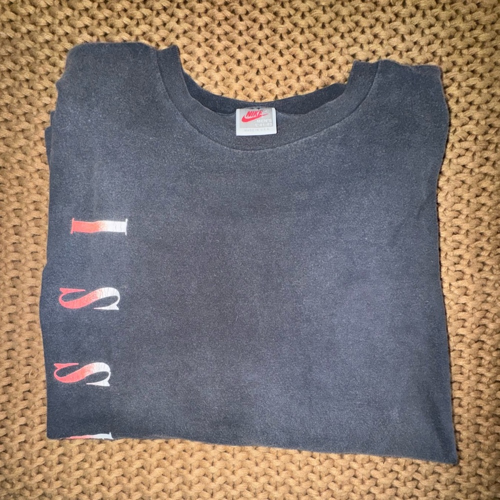 Vintage Nike Agassi Shirt Single Stitch